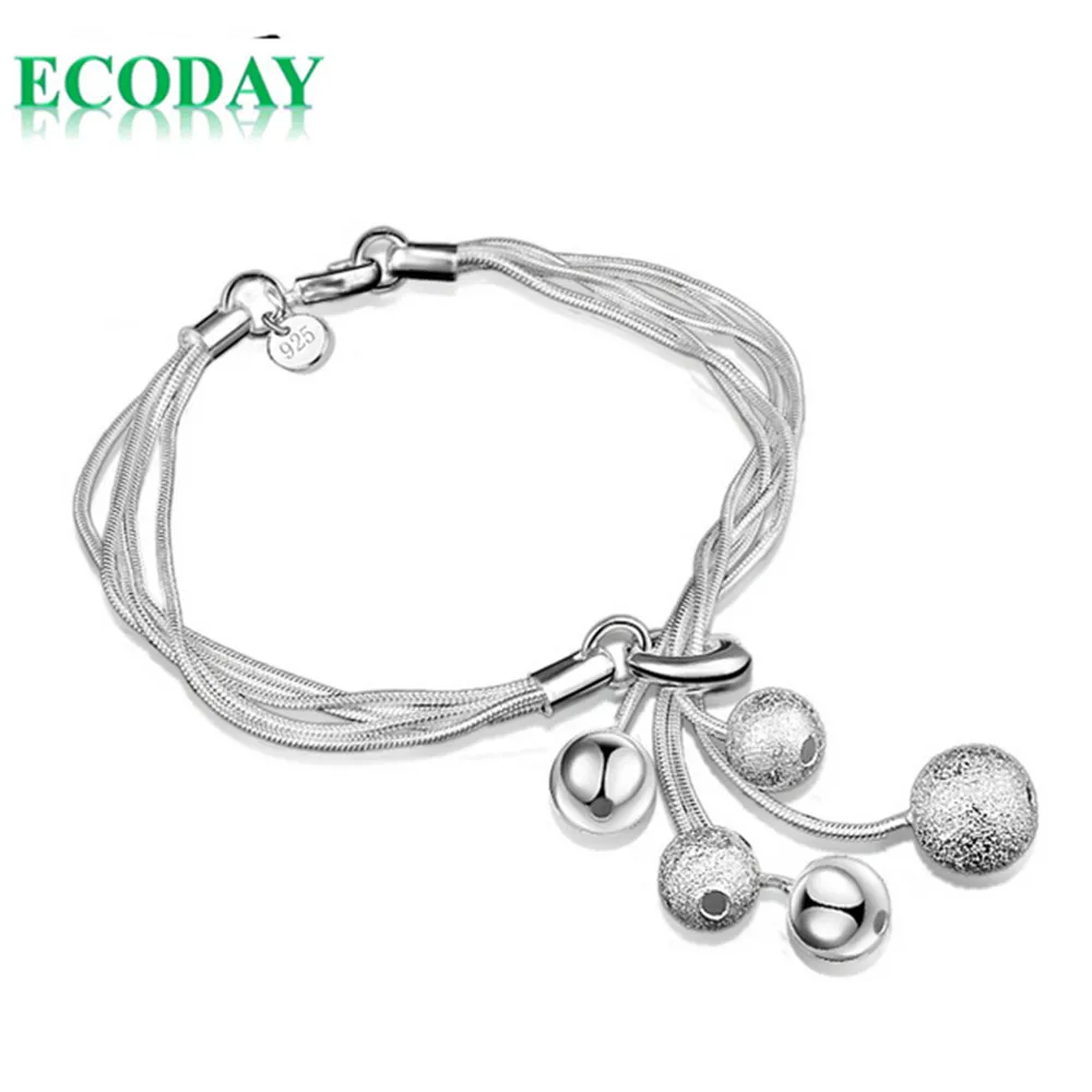 925 Sterling Silver Bracelets For Women Bracelet Snake Chains Bracelets & Bangles Pulseras BG020
925 Sterling Silver Bracelets For Women Bracelet Snake Chains Bracelets & Bangles Pulseras BG020