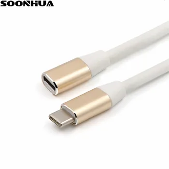 SOONHUA 1M USB-C Extension Cable USB 3.1 Data Video Cable USB Type C Male to Female Extending Wire Extender Cord Connector
SOONHUA 1M USB-C Extension Cable USB 3.1 Data Video Cable USB Type C Male to Female Extending Wire Extender Cord Connector