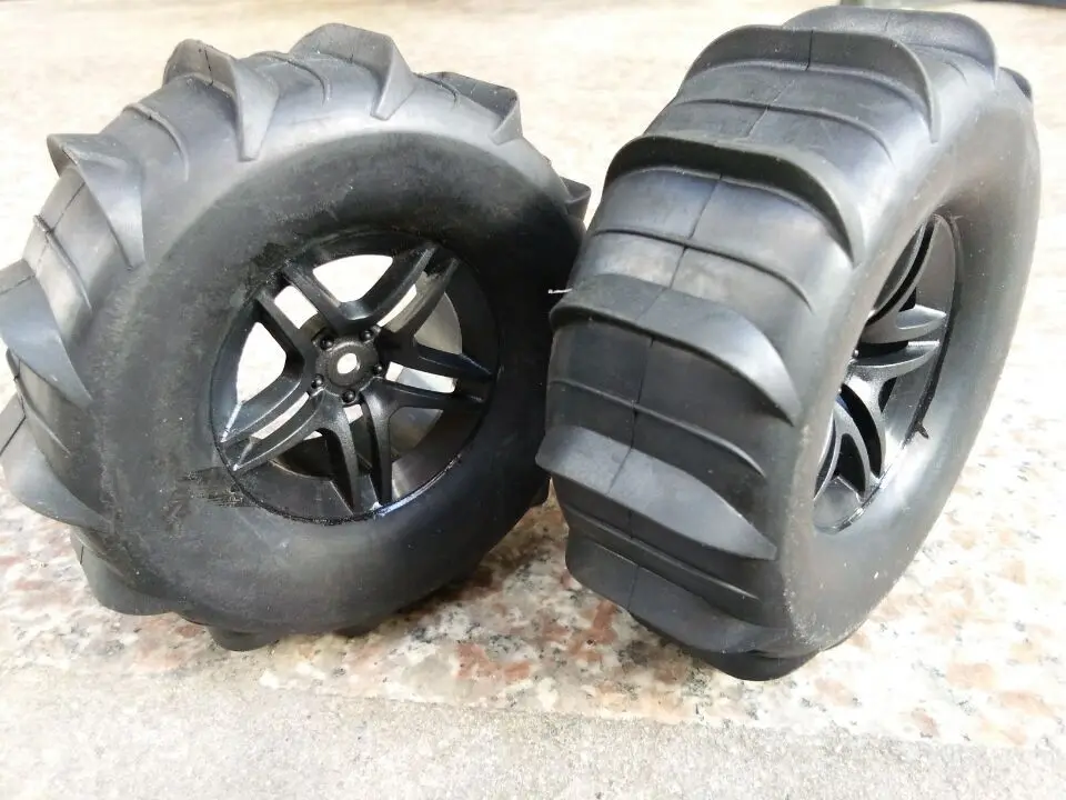 4pcs Sand Strom 1.9" wheels & tires(4) For Axial SCX10 1:10 Land Defender D90 D110 G2 Tamiya F350 CC01 Cralwer Hex 12mm Rover
4pcs Sand Strom 1.9" wheels & tires(4) For Axial SCX10 1:10 Land Defender D90 D110 G2 Tamiya F350 CC01 Cralwer Hex 12mm Rover
