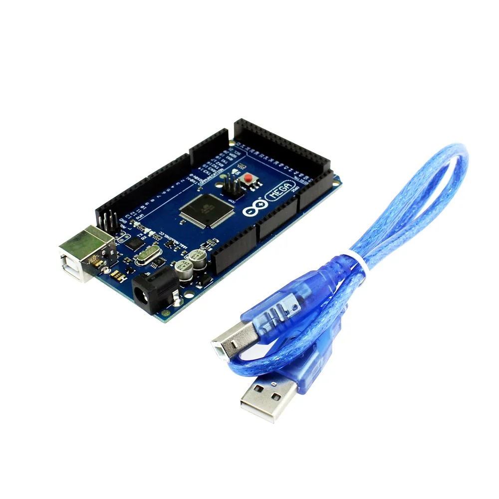 Adeept New ATmega2560 ATMEGA-16U2 MEGA 2560 R3 Board + Free USB Cable For Arduino Freeshipping headphones diy diykit
Adeept New ATmega2560 ATMEGA-16U2 MEGA 2560 R3 Board + Free USB Cable For Arduino Freeshipping headphones diy diykit
