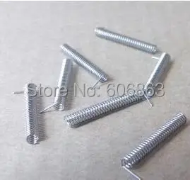 50pcs springs 433mhz 2.15DBI L=26mm Nickel-plated antenna helical coil high gain omni spring antenna (for si4432 cc1101 905)
50pcs springs 433mhz 2.15DBI L=26mm Nickel-plated antenna helical coil high gain omni spring antenna (for si4432 cc1101 905)