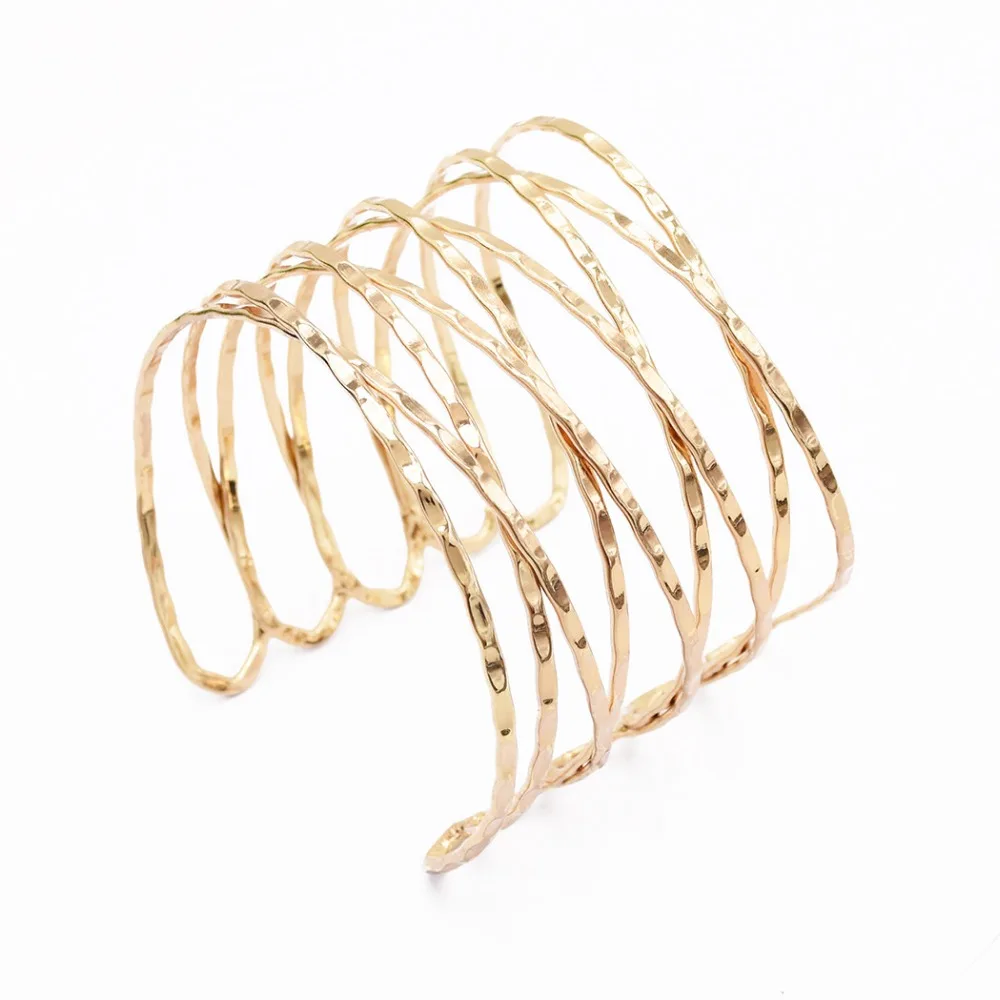 Exaggerate Punk Gold Silver Hollow Wide Cuff Bangles For Women Men Charm Swirl Arm Armlet Bangle/Bracelet/Armband Bijoux Jewelry
Exaggerate Punk Gold Silver Hollow Wide Cuff Bangles For Women Men Charm Swirl Arm Armlet Bangle/Bracelet/Armband Bijoux Jewelry