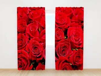Rose 3D Painting Blackout Curtains Office Bedding Room Living Room Sunshade Window Curtain Bedding set Custom-made Size
Rose 3D Painting Blackout Curtains Office Bedding Room Living Room Sunshade Window Curtain Bedding set Custom-made Size