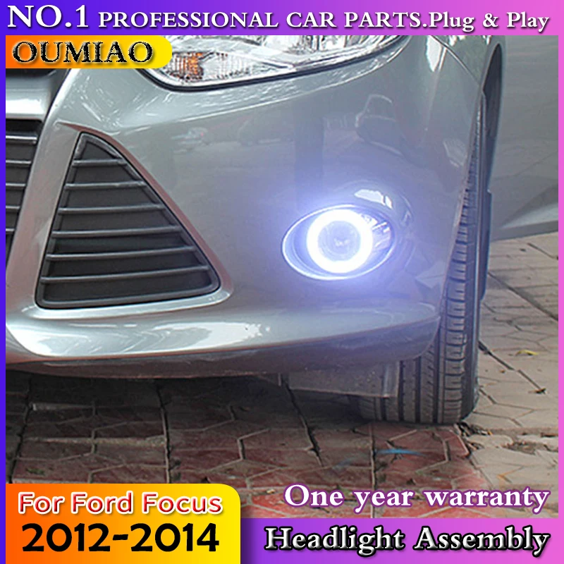 Автомобильные аксессуары автомобильный светодиод dagrijverlichting DRL для Ford Focus 2012 2014