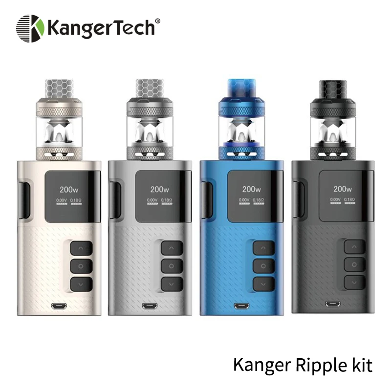 Hot Sale Original Kanger Ripple Kit Electronic Cigarette 3.5mL capacity 810 Drip Tip Temperature control for 510 Thread 18650
Hot Sale Original Kanger Ripple Kit Electronic Cigarette 3.5mL capacity 810 Drip Tip Temperature control for 510 Thread 18650