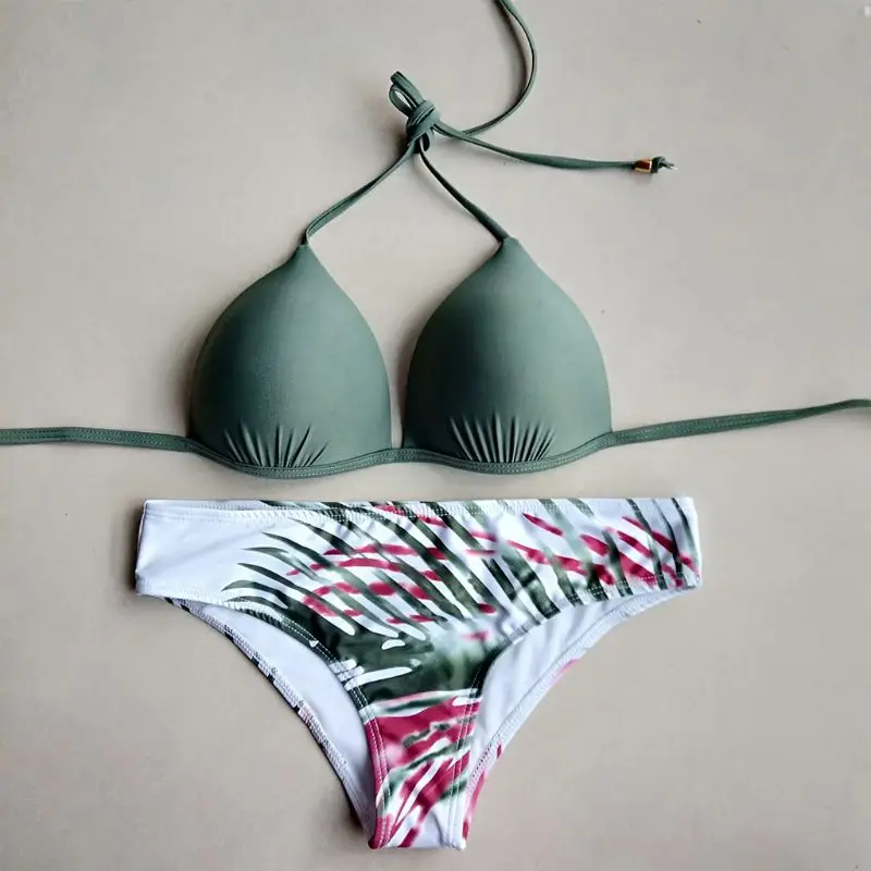 Bikini 2019 swimwear women two piece swimsuit sports bra of bikini push up for women yoga pants
Bikini 2019 swimwear women two piece swimsuit sports bra of bikini push up for women yoga pants
