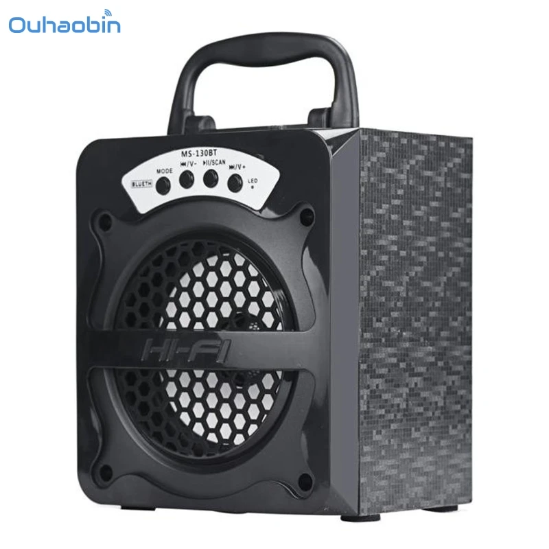 Ouhaobin Popular Outdoor Speaker Bluetooth Wireless Portable Speaker Super Bass with USB/TF/AUX/FM Radio Fashion Speakers Sep1
Ouhaobin Popular Outdoor Speaker Bluetooth Wireless Portable Speaker Super Bass with USB/TF/AUX/FM Radio Fashion Speakers Sep1