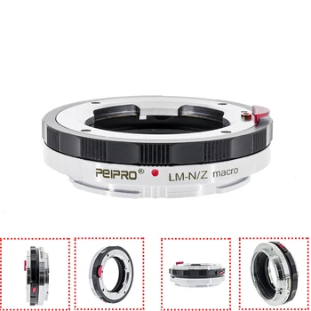 Peipro Extensible Mount Lens Adapter Macro Ring for Leica M ZM VM Lens to Nikon Z7 Z6 Z1 Z2 Camera Lens Adapter
Peipro Extensible Mount Lens Adapter Macro Ring for Leica M ZM VM Lens to Nikon Z7 Z6 Z1 Z2 Camera Lens Adapter