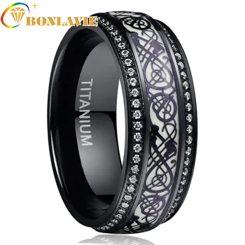 Black Dragon Luminous Titanium Steel Inlay White Zirconia Green Background Men's Stainless Steel Ring For Boyfriend Husband Gift
Black Dragon Luminous Titanium Steel Inlay White Zirconia Green Background Men's Stainless Steel Ring For Boyfriend Husband Gift