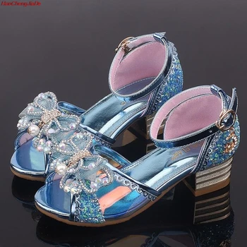 Girls sandals new version of the summer big Girl princess student fashion fish mouth children high heel sandals party
Girls sandals new version of the summer big Girl princess student fashion fish mouth children high heel sandals party