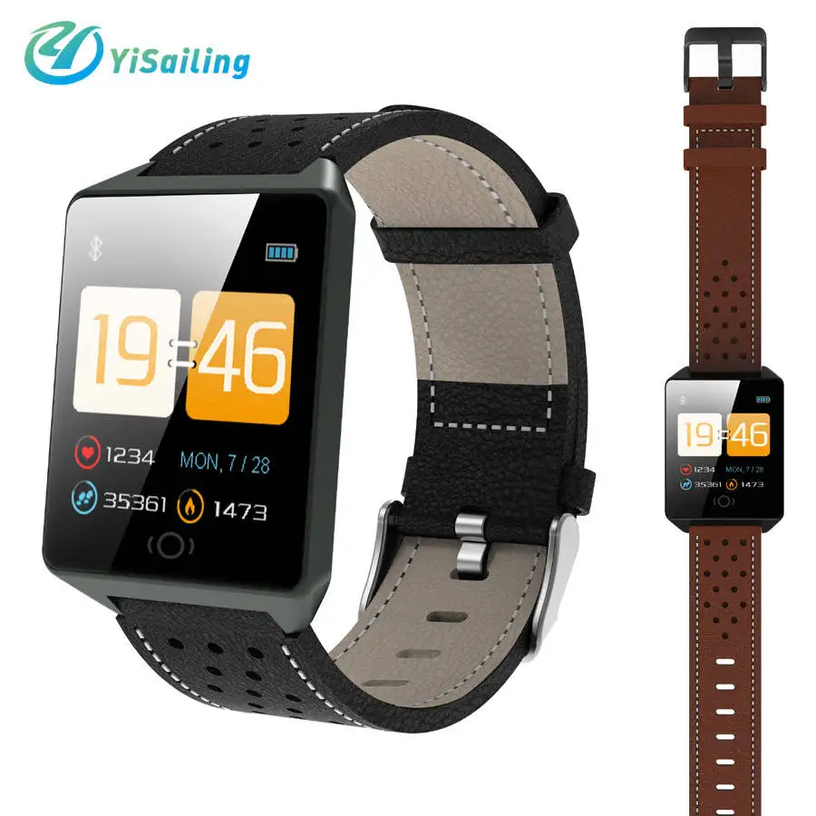 CK19 Smartwatch Clock leather Watch band Heart rate health monitoring Wristwatch Ip67 Waterproof Bluetooth Smart Watch
CK19 Smartwatch Clock leather Watch band Heart rate health monitoring Wristwatch Ip67 Waterproof Bluetooth Smart Watch