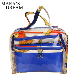 Mara's Dream Women Cosmetic Cases Multi-function PVC transparent Women bag casual Women Wash bag storage bag
Mara's Dream Women Cosmetic Cases Multi-function PVC transparent Women bag casual Women Wash bag storage bag