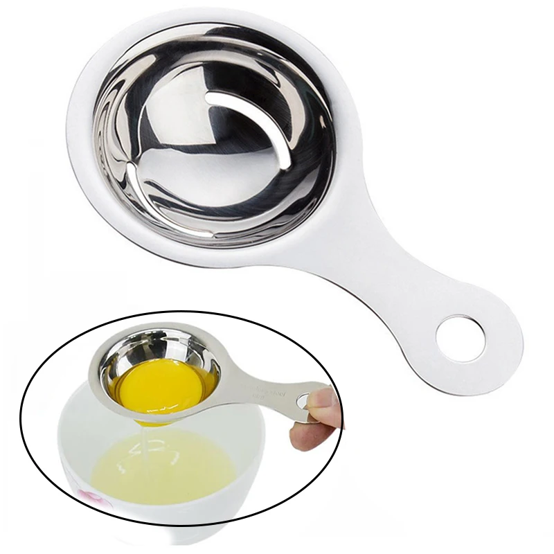 1 Pc Stainless Steel Egg Separator Tool Spoon Egg Yolk White Separator Egg Divider Kitchen Tools Kitchen Gadget Kitchen Utensil
1 Pc Stainless Steel Egg Separator Tool Spoon Egg Yolk White Separator Egg Divider Kitchen Tools Kitchen Gadget Kitchen Utensil