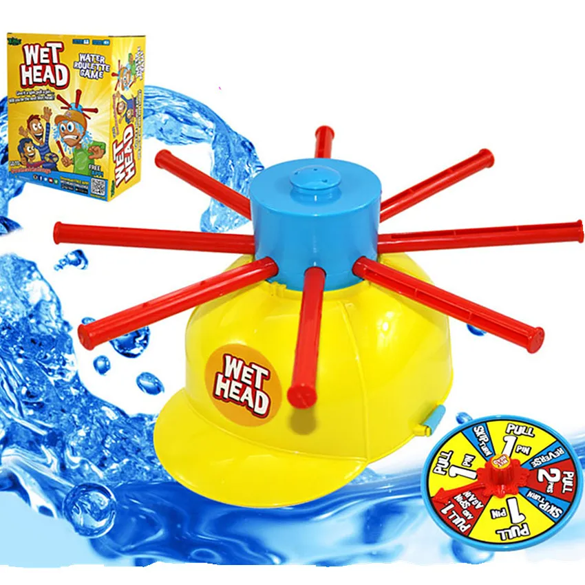 1PC Wet Head Hat Water Game Funny Roulette Party Games Novelty Kids Children Funny Lucky Game Tricky Jokes Toys
1PC Wet Head Hat Water Game Funny Roulette Party Games Novelty Kids Children Funny Lucky Game Tricky Jokes Toys