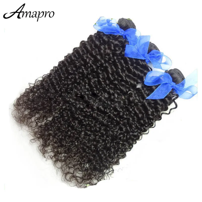 6A Peruvian Curly Virgin Hair 3 Bundles Peruvian Kinky Curly Weave Sexy Human Hair Formula Hair Style Cheap