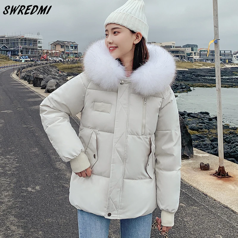 SWREDMI Winter Woman Coats 2019 Fashion Hooded Fur Collar Thick Warm Parkas Female Zipper Pockets Wadded Jacket Coat Mujer
SWREDMI Winter Woman Coats 2019 Fashion Hooded Fur Collar Thick Warm Parkas Female Zipper Pockets Wadded Jacket Coat Mujer
