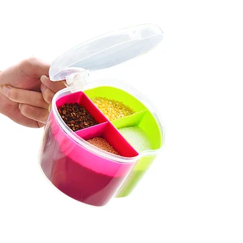 Household Kitchenware, Seasoning Box, Split Box, Circular Combination, Three Boxes, Condiment Box.kitchen Storage Organization
Household Kitchenware, Seasoning Box, Split Box, Circular Combination, Three Boxes, Condiment Box.kitchen Storage Organization