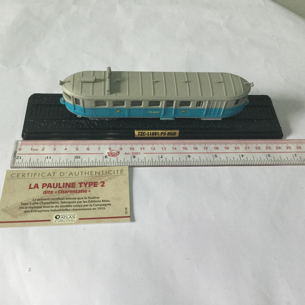 ATLAS SERIE La Pauline Type 2 dite Charentaise ZZC-11001 PO-Midi Train MODEL TOYS 1:87 Static Plastic Collection gift new
ATLAS SERIE La Pauline Type 2 dite Charentaise ZZC-11001 PO-Midi Train MODEL TOYS 1:87 Static Plastic Collection gift new