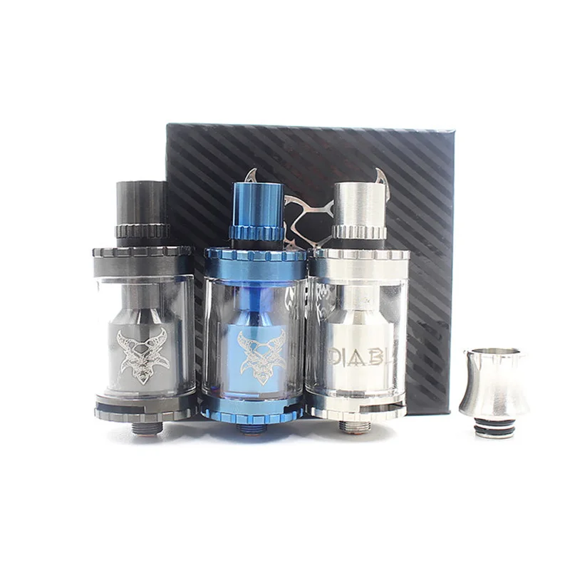 E Cigarette Atomizer RTA Tank RTA 22mm diameter Vaporizer tank Drip Tips Fit Box Mod e cig tank rda
E Cigarette Atomizer RTA Tank RTA 22mm diameter Vaporizer tank Drip Tips Fit Box Mod e cig tank rda