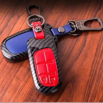 Car Key Shell Cover Carbon Fiber Leather key Case Fit For 2016 2017 Jeep Compass Renegade Grand Cherokees General Accessories 
Car Key Shell Cover Carbon Fiber Leather key Case Fit For 2016 2017 Jeep Compass Renegade Grand Cherokees General Accessories