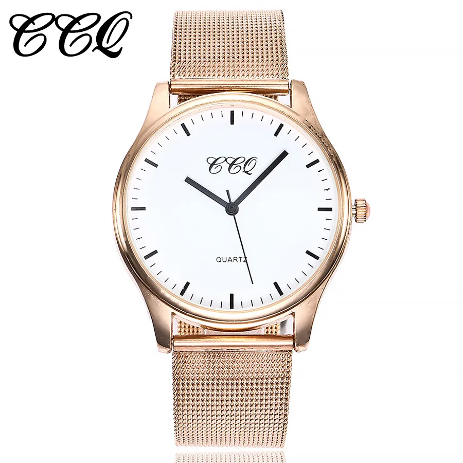 CCQ Dropshipping Women Mesh Dial Wristwatches Fashion Casual Women's Steel Quartz Watches Relogio Feminino 533
CCQ Dropshipping Women Mesh Dial Wristwatches Fashion Casual Women's Steel Quartz Watches Relogio Feminino 533