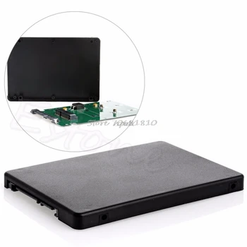 Black Mini Pcie Pci-E Msata Ssd To 2.5" Sata3 Convertor Adapter Card Ssd Case Z09 Drop Ship
Black Mini Pcie Pci-E Msata Ssd To 2.5" Sata3 Convertor Adapter Card Ssd Case Z09 Drop Ship