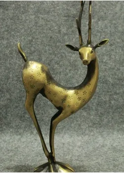 YM 320 11" Chinese Bronze Collect Wealth Animals Deer Brass Spotted Deer Art Statue Set
YM 320 11" Chinese Bronze Collect Wealth Animals Deer Brass Spotted Deer Art Statue Set