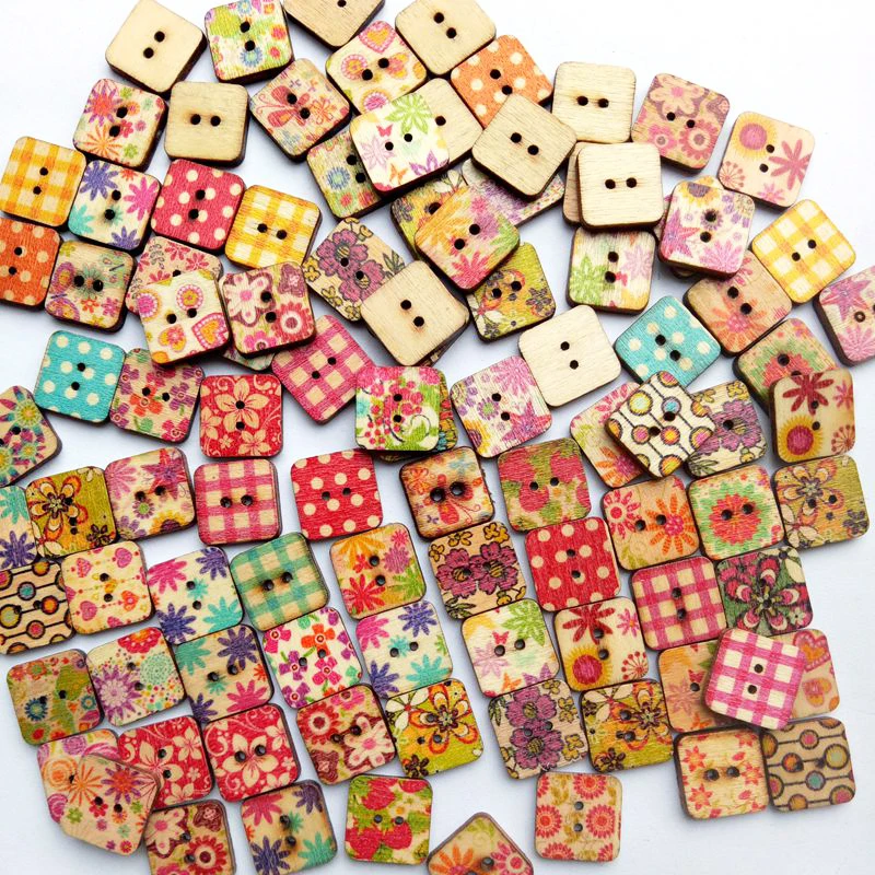 50pcs 2 Holes Wooden Buttons Coulorful Painted Decoration Button For Scrapbook Crafts DIY Baby Kids Clothing Sewing Accessories
50pcs 2 Holes Wooden Buttons Coulorful Painted Decoration Button For Scrapbook Crafts DIY Baby Kids Clothing Sewing Accessories