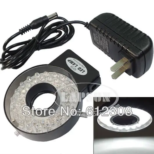 Adjustable Bright 40 LED Ring Light Lamp illuminator Source F/ Industry Microscope Digital Camera Magnifier W/ AC Power Adapter
Adjustable Bright 40 LED Ring Light Lamp illuminator Source F/ Industry Microscope Digital Camera Magnifier W/ AC Power Adapter