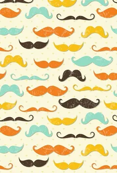 Vinyl Photography Backdrops colordul Mustache Photo Backgrounds Baby Newborn Child studio props backdrop LV-164
Vinyl Photography Backdrops colordul Mustache Photo Backgrounds Baby Newborn Child studio props backdrop LV-164