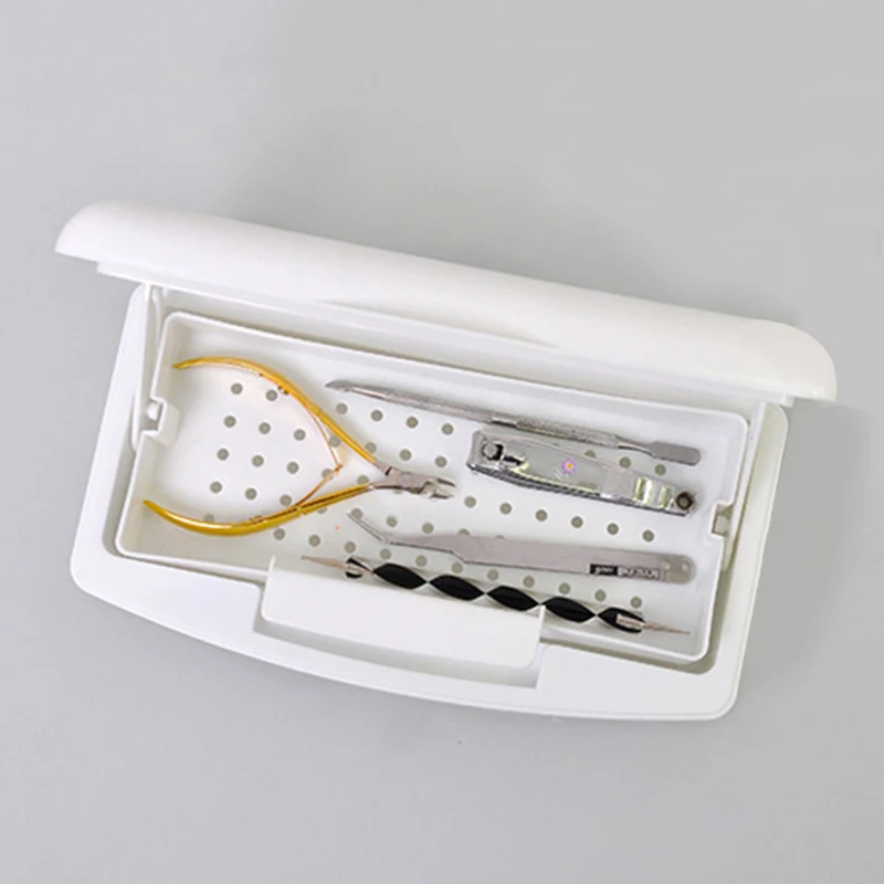 New Nail Sterilizer Tray Disinfection Pedicure Manicure Box Nails Art Boxes Sterilizing Salon Tools MH88
New Nail Sterilizer Tray Disinfection Pedicure Manicure Box Nails Art Boxes Sterilizing Salon Tools MH88