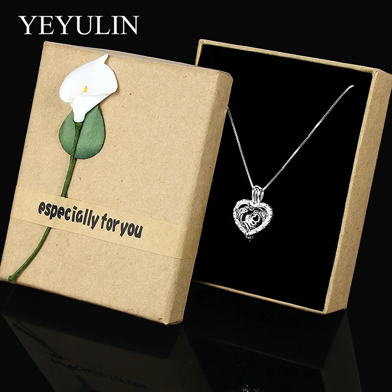 Women Girl 100% 925 Sterling Silver Pearl Cage Pendants&Necklaces Aromatherapy Choker Jewelry Fit Best Mom Jewelry Gift With Box
Women Girl 100% 925 Sterling Silver Pearl Cage Pendants&Necklaces Aromatherapy Choker Jewelry Fit Best Mom Jewelry Gift With Box