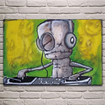 abstract robot dj music artwork fabric poster living room home wall decorative canvas art prints EX601
abstract robot dj music artwork fabric poster living room home wall decorative canvas art prints EX601