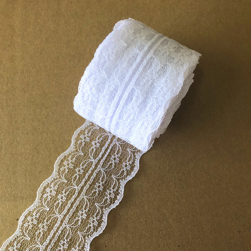 10m/lot 4.5cm Lace Ribbon Lace Trim Fabric Rustic Wedding Decoration Handcrafted Embroidered Sewing Clothes Dress DIY Material
10m/lot 4.5cm Lace Ribbon Lace Trim Fabric Rustic Wedding Decoration Handcrafted Embroidered Sewing Clothes Dress DIY Material