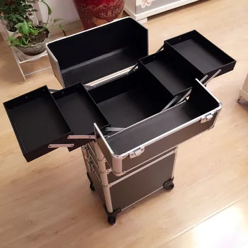 Facebox Brand Beautify Pro 4in1 Interchangeable Aluminum Rolling Makeup Case Cosmetic Train Box Trolley
Facebox Brand Beautify Pro 4in1 Interchangeable Aluminum Rolling Makeup Case Cosmetic Train Box Trolley