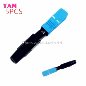 5Pcs SC Optic Fiber Quick Connector Multimode FTTH SC Single Mode UPC Fast Connector Drop Ship
5Pcs SC Optic Fiber Quick Connector Multimode FTTH SC Single Mode UPC Fast Connector Drop Ship