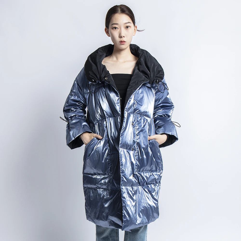 Winter Down Coat goose women Silver puffer Jacket Long Thick Warm femal Casaco Feminino Abrigos Mujer Invierno casual Parkas
Winter Down Coat goose women Silver puffer Jacket Long Thick Warm femal Casaco Feminino Abrigos Mujer Invierno casual Parkas