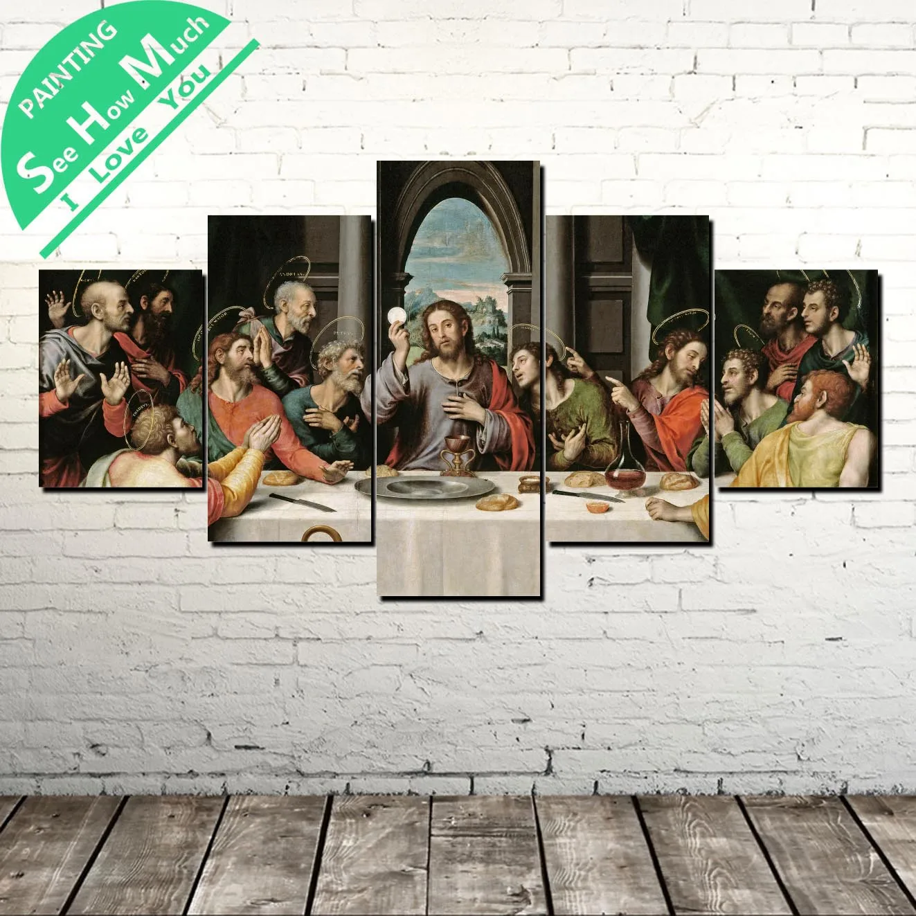 5 Piece Tradition Last Night Wall Art Canvas Poster and Print Painting Decorative Picture for Living Room | Дом и сад