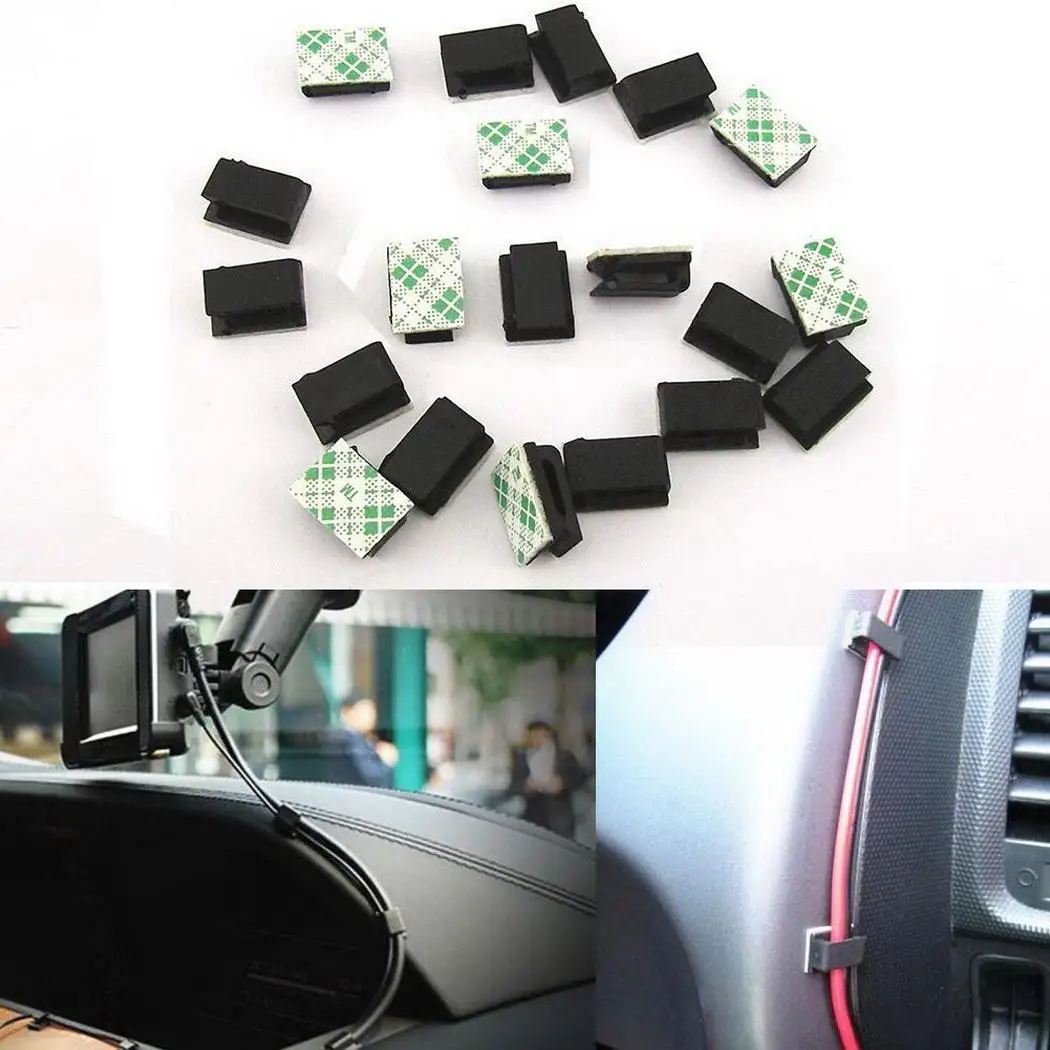 Sailnovo 10/20PCS Square Car Wire Fixing Clips Self-adhesive Car Data Cord Tie Cable Self-adhesive Mount Wires Fixed Clips
Sailnovo 10/20PCS Square Car Wire Fixing Clips Self-adhesive Car Data Cord Tie Cable Self-adhesive Mount Wires Fixed Clips