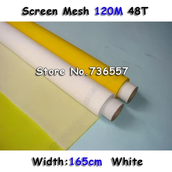 Free Shipping 2x1.65 Yards Meters 120M 48T Count Silk Stenci Polyester Silk Screen Printing Mesh 165CM Width
Free Shipping 2x1.65 Yards Meters 120M 48T Count Silk Stenci Polyester Silk Screen Printing Mesh 165CM Width