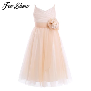 Summer Girls Tulle Mesh Dress Kids Spaghetti Straps Flower Girl Dress Princess Pageant Wedding Bridesmaid Birthday Party Dress
Summer Girls Tulle Mesh Dress Kids Spaghetti Straps Flower Girl Dress Princess Pageant Wedding Bridesmaid Birthday Party Dress