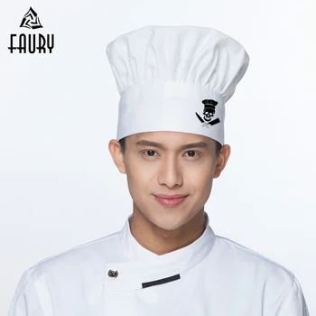 Chef Hat Printing Cap Restaurant Kitchen Work Wear High Quality Barbecue Hotel Wholesale Mushroom Men Women Cook Dirty Proof
Chef Hat Printing Cap Restaurant Kitchen Work Wear High Quality Barbecue Hotel Wholesale Mushroom Men Women Cook Dirty Proof
