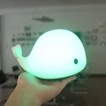 LED Night Light Baby Room Whale Fish Cartoon Night Light Kids Bed Lamp Sleeping Lamps for Children Birthday Christmas Gift
LED Night Light Baby Room Whale Fish Cartoon Night Light Kids Bed Lamp Sleeping Lamps for Children Birthday Christmas Gift