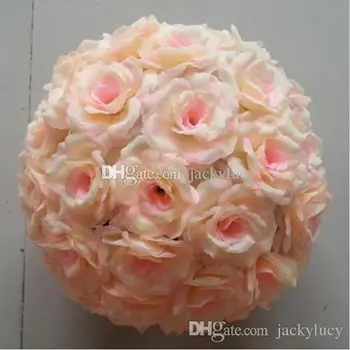 12" 30cm Champagne Elegant Wedding Artificial Roses Flowers Balls Hanging Kissing Ball For Wedding Party Decoration Supplies
12" 30cm Champagne Elegant Wedding Artificial Roses Flowers Balls Hanging Kissing Ball For Wedding Party Decoration Supplies