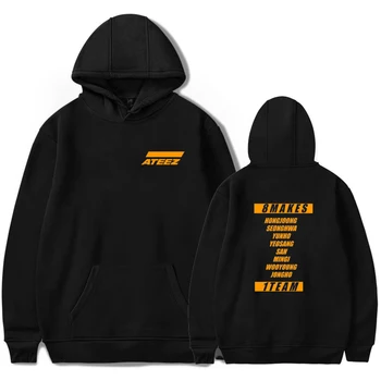 ATEEZ Printed Hooded Sweatshirt popular A TEEnager Z New Korean Team Harajuku Casual Hot Sale Hoodies Kpop ATINY sweatshirt
ATEEZ Printed Hooded Sweatshirt popular A TEEnager Z New Korean Team Harajuku Casual Hot Sale Hoodies Kpop ATINY sweatshirt