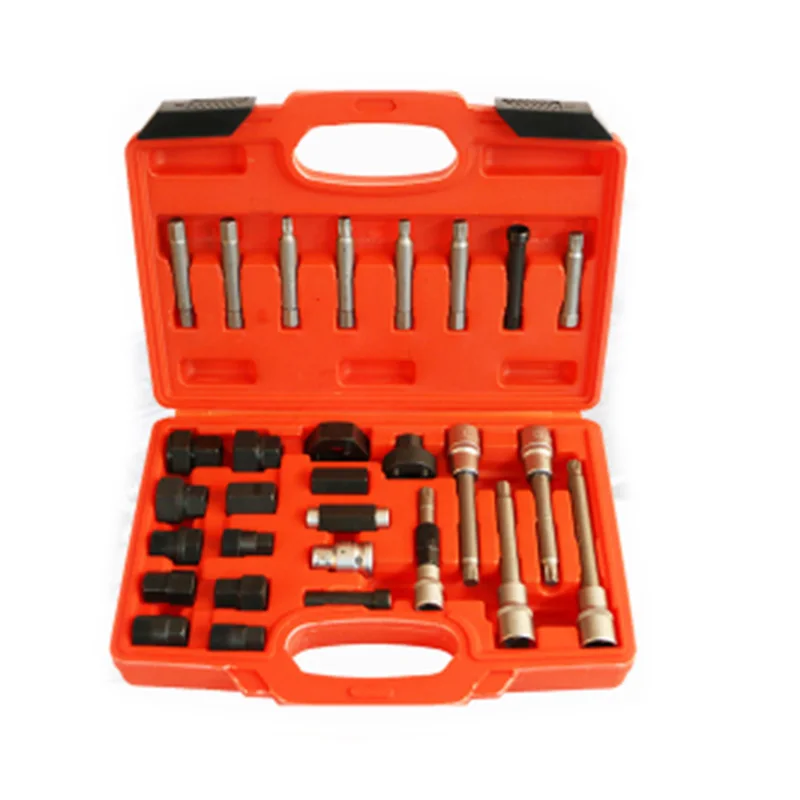 30pcs Alternator Freewheel Pulley Puller Alternators Tool Set Special Socket Set
30pcs Alternator Freewheel Pulley Puller Alternators Tool Set Special Socket Set