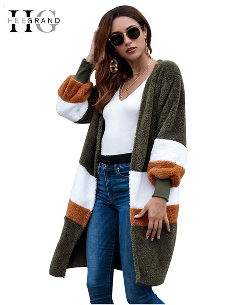 HEE GRAND Faux Fur Jacket Women 2019 Winter Oversize Mink Fur Outwear Patchwork Warm Luxury Cardigans Fashion Cape Female WWK636
HEE GRAND Faux Fur Jacket Women 2019 Winter Oversize Mink Fur Outwear Patchwork Warm Luxury Cardigans Fashion Cape Female WWK636