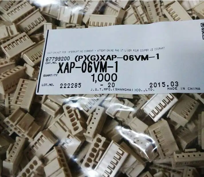 XAP-06VM-1 корпуса соединительные клеммы JST корпус 100% новые и оригинальные детали
XAP-06VM-1 корпуса соединительные клеммы JST корпус 100% новые и оригинальные детали