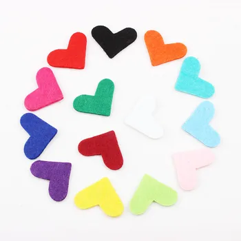 140pcs/lot 10pcs Per Color Colorful 22*28MM Heart Felt Pads for Essential Oil Diffuser Perfume Locket Pendant Floating Locket
140pcs/lot 10pcs Per Color Colorful 22*28MM Heart Felt Pads for Essential Oil Diffuser Perfume Locket Pendant Floating Locket