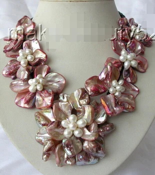FREE SHIPPING>>>@@ classic white baroque freshwater pearl shell flower leather necklace AAA style Fine Noble real Natural S
FREE SHIPPING>>>@@ classic white baroque freshwater pearl shell flower leather necklace AAA style Fine Noble real Natural S